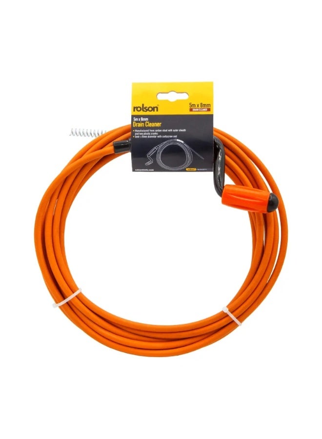 5m x 8mm Drain Cleaner 60979